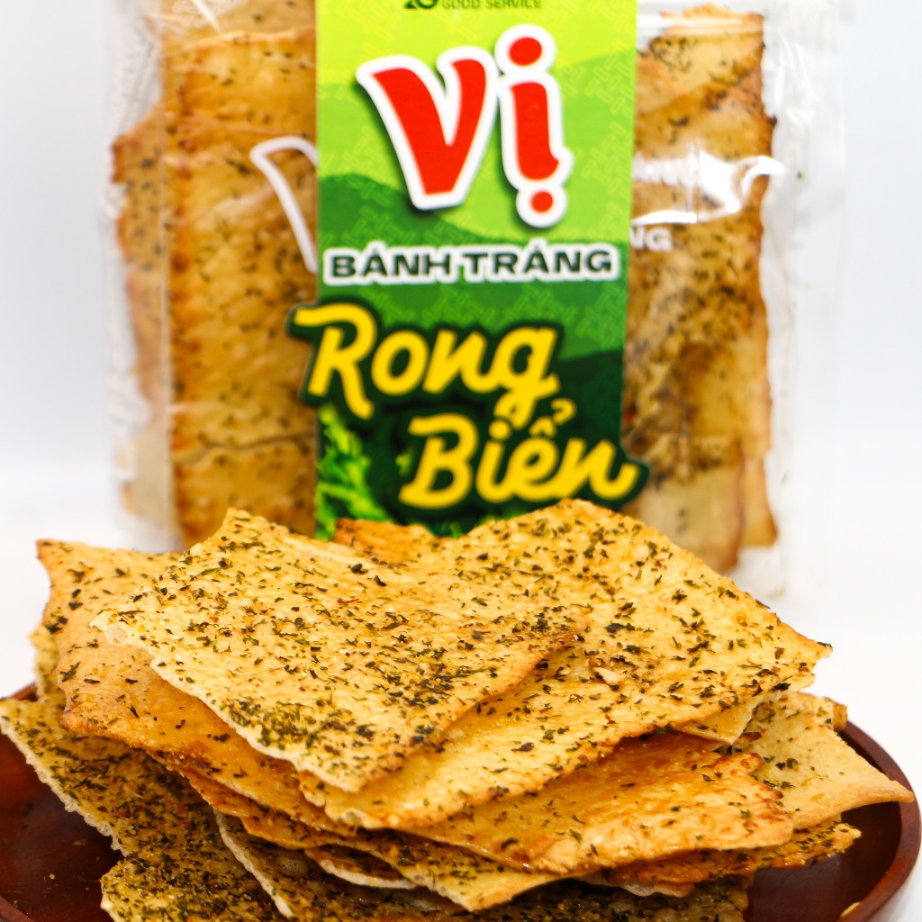 Bánh Tráng Rong Biển Vị - Túi 60g Đặc Sản Đơn Dương