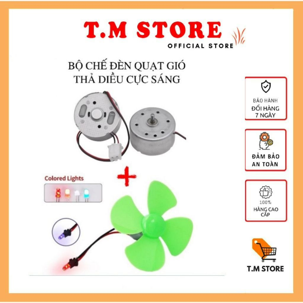 Đèn motor  quạt gió, loại 1 bóng có choá, Đèn mô tơ quạt gió lắp diều sáo