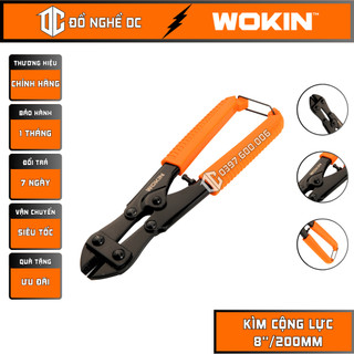 Kìm cắt sắt mini kìm cộng lực mini 8"/200mm wokin 103608 thép hợp kim cứng cáp, dùng để cắt dây thép, kẽm,nhôm nhựa,...