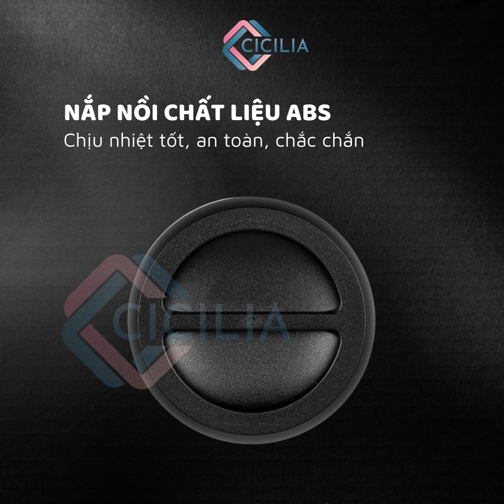 Nồi Chống Dính Nấu Sáp Wax Lông Prowax200 Mini, Siêu Gọn Nhẹ CICILIA 1013