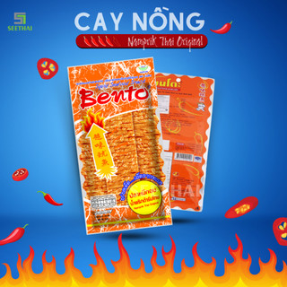 Mực BENTO Thái Lan cay nồng 18gr 20gr snack ăn vặt