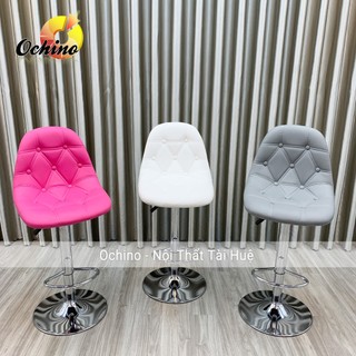 Ghế Bar, Ghế Trang Điểm Mẫu Cúc Bọc Da Cách điệu (Có Sẵn)