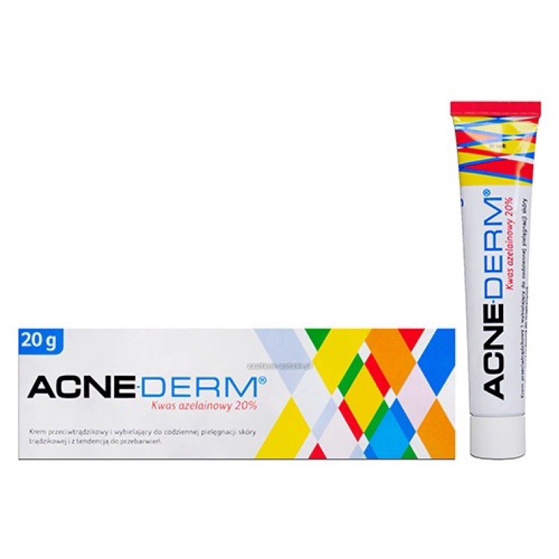Kem Acnederm Azelaic Aicd 20% làm trắng sáng da, giảm mụn 20g chính hãng / Acne Derm