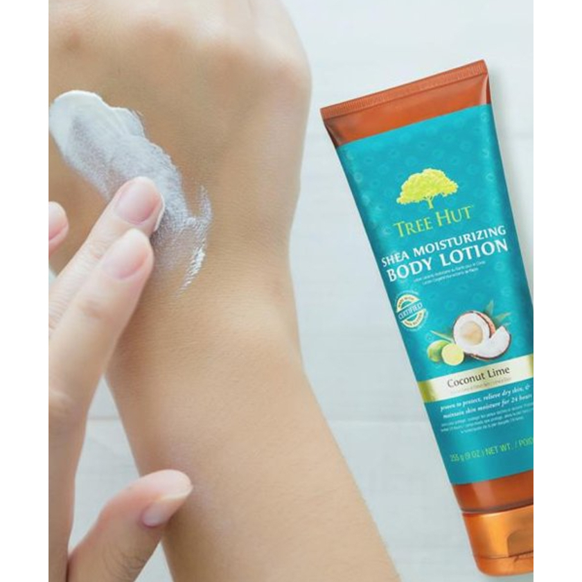 KEM DƯỠNG ẨM TREE HUT SHEA MOISTURIZING BODY LOTION 255GR