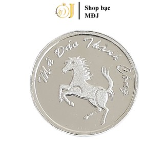 Đồng xu bạc ta nguyên chất, cạo gió, đánh gió, đánh cảm mđj010