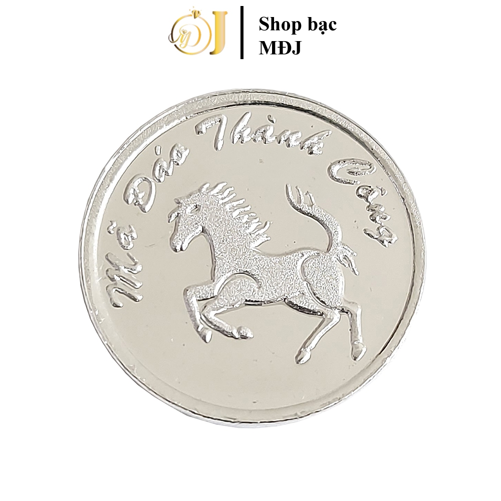 Đồng xu bạc ta nguyên chất, cạo gió, đánh gió, đánh cảm mđj010