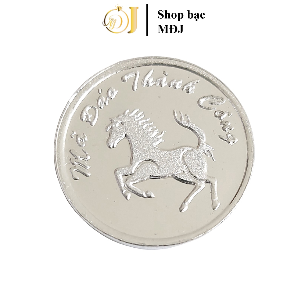 Đồng xu bạc ta nguyên chất, cạo gió, đánh gió, đánh cảm mđj010