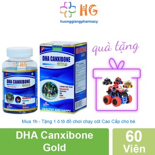 DHA Canxibone Gold Bổ sung Canxi Vitamin D3 DHA và các chất cần thiết cho cơ thể Giảm nguy cơ thiếu hụt canxi