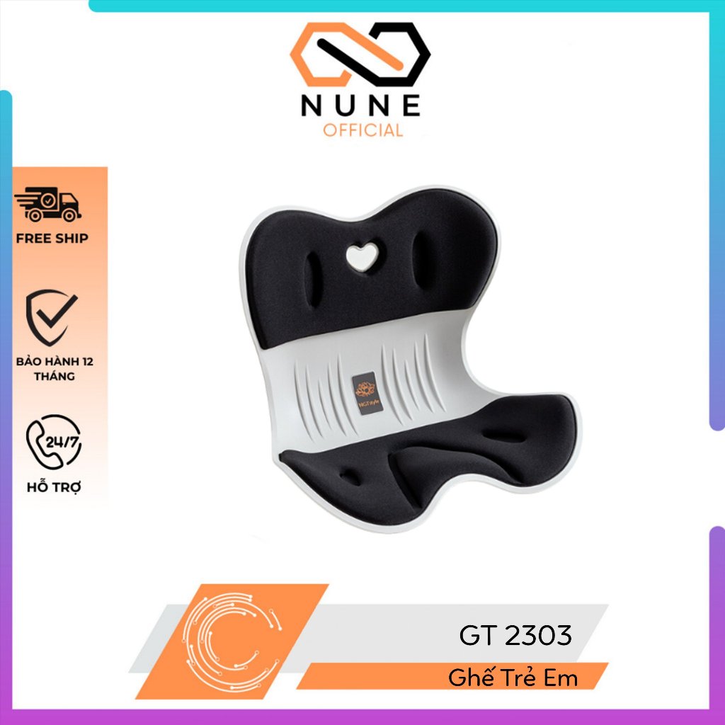 Ghế chỉnh dáng ngồi công thái học, ghế văn phòng giúp định hình cột sống cho trẻ em sinh viên và người đi làm văn phòng