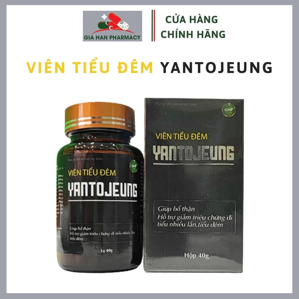 Viên uống Tiểu Đêm Yantojeung hỗ trợ bổ thận, giảm biểu hiện đi tiểu nhiều lầ, tiểu đêm - Hộp 40g - Gia Hân Pharmacy