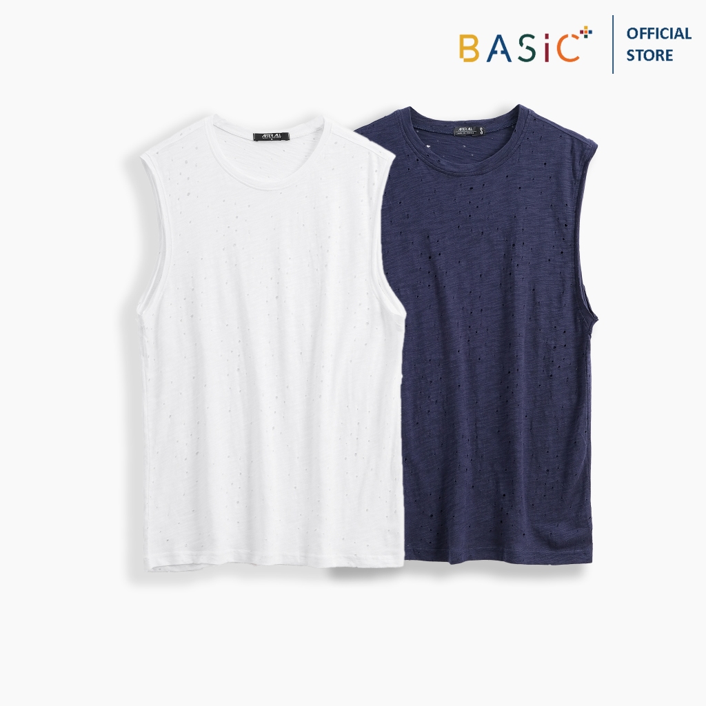 Áo TANKTOP CÁI BANG BASICPLUS, SIÊU LỖ, SIÊU MỎNG vải COTTON siêu thoáng mát, mềm mịn và thấm hút A03-04