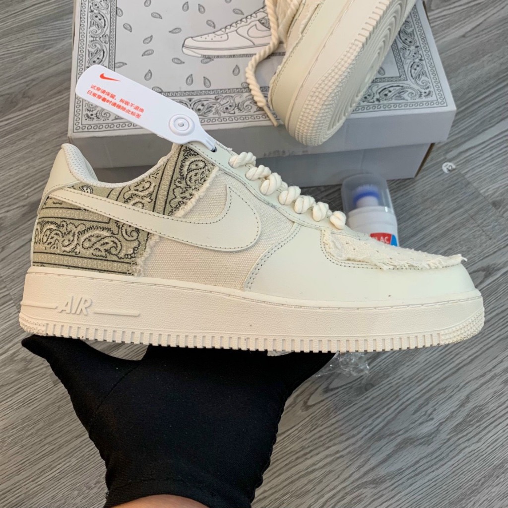 Giày 𝙣𝙞.𝙠𝙚_Air force 1 navy canvas, giày af1 navy canvas thể thao nam nữ full size