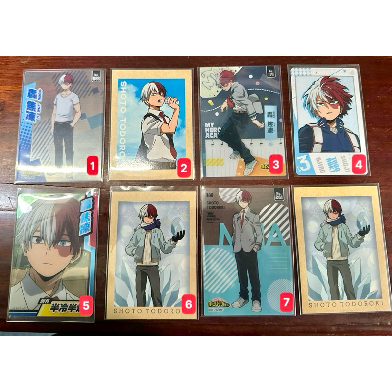 Card học viện anh hùng nhân vật Shoto