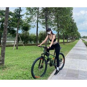 Xe đạp thể thao địa hình, Xe đạp ngoài trời giã ngoại leo núi hiệu có nút tăng xích tự độngnhgnfju