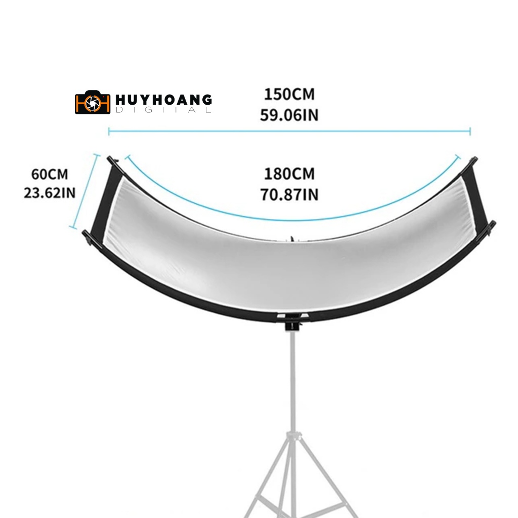 Hắt Sáng Cong Chụp Chân Dung Make up artist | Tặng kèm chân