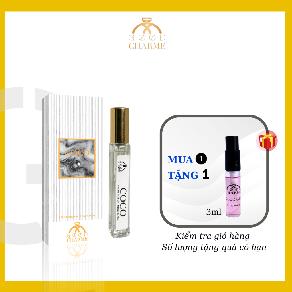 Nước hoa nữ Goodcharme Coco trắng 10ml