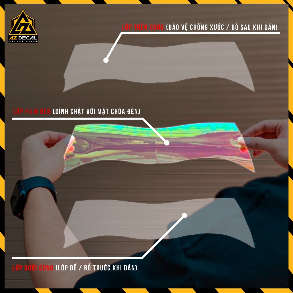 Tem Dán Chóa Đèn Xe Máy Đen Khói | Decal Dán Đèn Nhiều Loại Xe Wave SH Vespa Air Blade ...