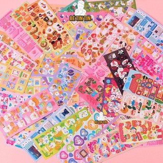 Miếng dán trang trí sticker đáng yêu cho sổ ghi kế hoạch nhật ký - miếng dán sticker cho bé