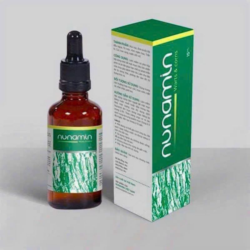 Serum Nanumin đánh bay mụn cóc, mụn cơm, mắt cá, chai chân...