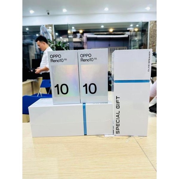 Điện thoại Oppo Reno 10 Ram 8/256GB Pin 5000mAh Chip dimensity 7050 5g - Fullbox Đủ Phụ kiện