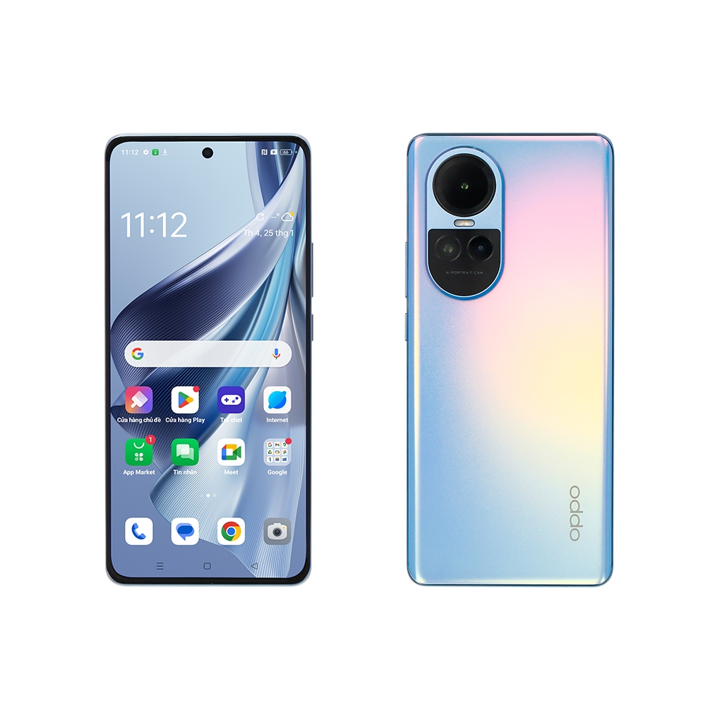 Điện thoại Oppo Reno 10 Ram 8/256GB Pin 5000mAh Chip dimensity 7050 5g - Fullbox Đủ Phụ kiện