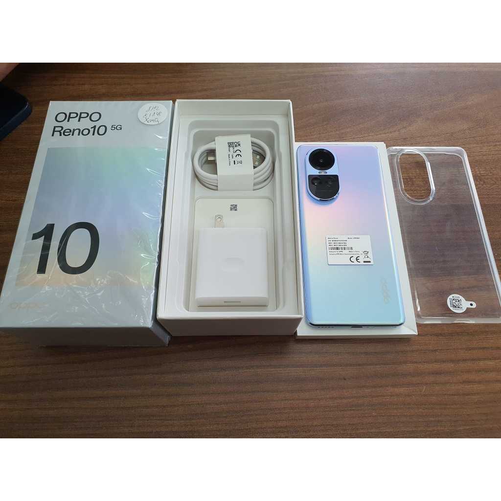 Điện thoại Oppo Reno 10 Ram 8/256GB Pin 5000mAh Chip dimensity 7050 5g - Fullbox Đủ Phụ kiện