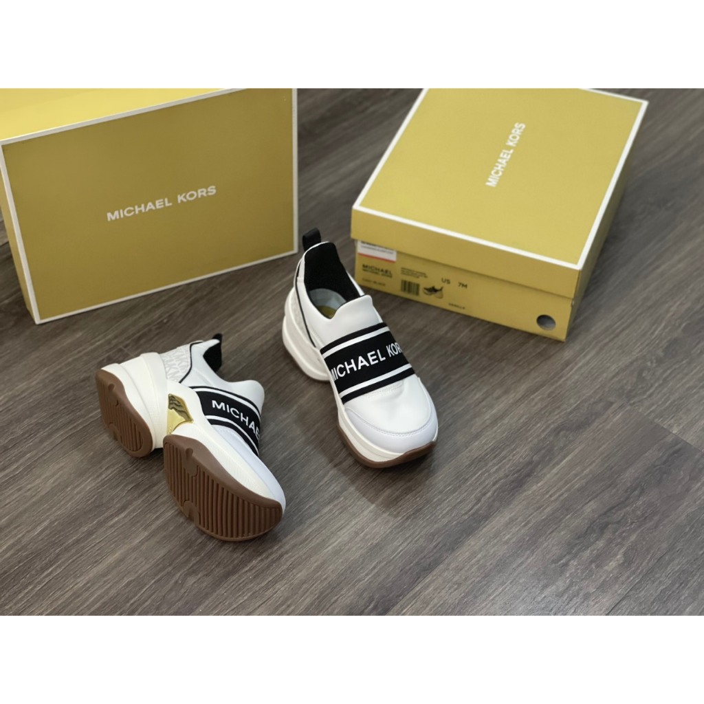 Giày Nữ Sneakể Đế Độn Mk Olympia SlipOn