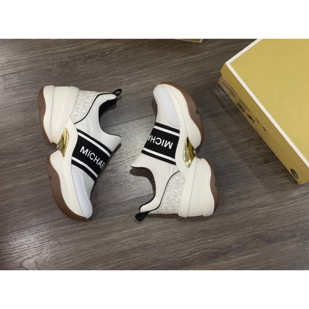 Giày Nữ Sneakể Đế Độn Mk Olympia SlipOn