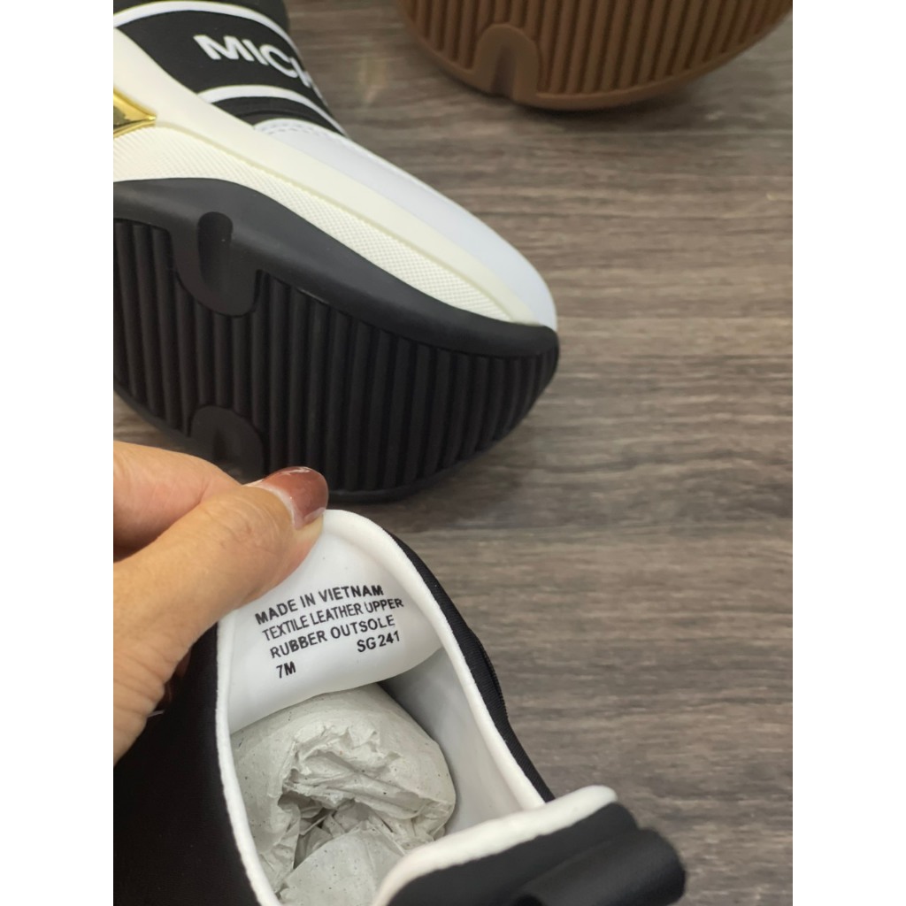 Giày Nữ Sneakể Đế Độn Mk Olympia SlipOn