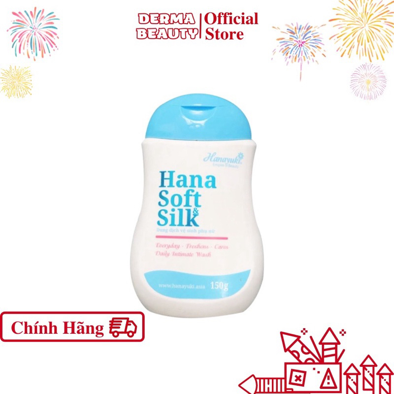 Dung Dịch Vệ Sinh Phụ Nữ Intima200ml mẫu mới  giảm khí hư, huyết trắng - DDVS Hana soft silk