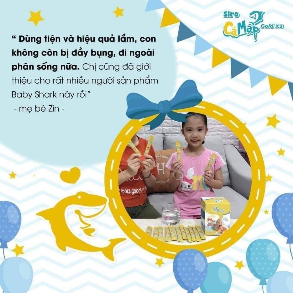 Siro ăn ngon cá mập Gold X2 hộp 30 giúp bé ăn khỏe ngủ ngon, tiêu hóa tốt JAVAKI STORE