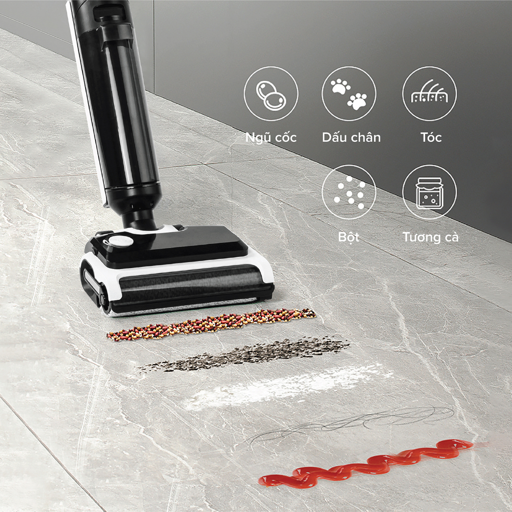 Máy Hút Bụi Khô & Ướt X8 PRO / X9 ULTRA | Cây Lau Nhà Thông Minh Diệt Khuẩn 99.9% | hàng sẵn có Máy Hút Bụi Lau Nhà Cầm