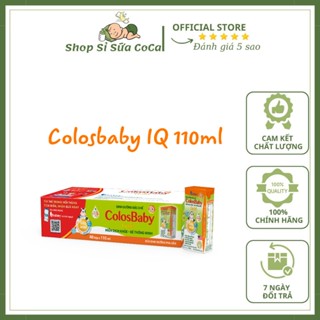 Sữa pha sẵn Colosbaby IQ 110ml/180ml - Vitadairy thùng 48 hộp