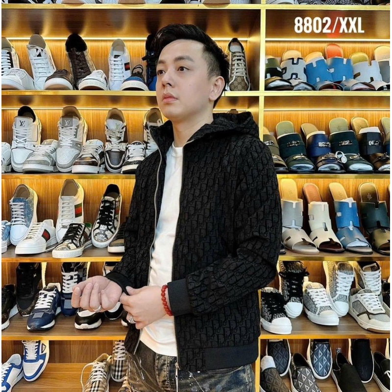 Áo khoác gió có mũ Dior