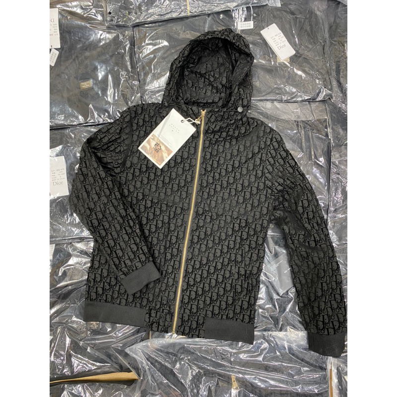 Áo khoác gió có mũ Dior