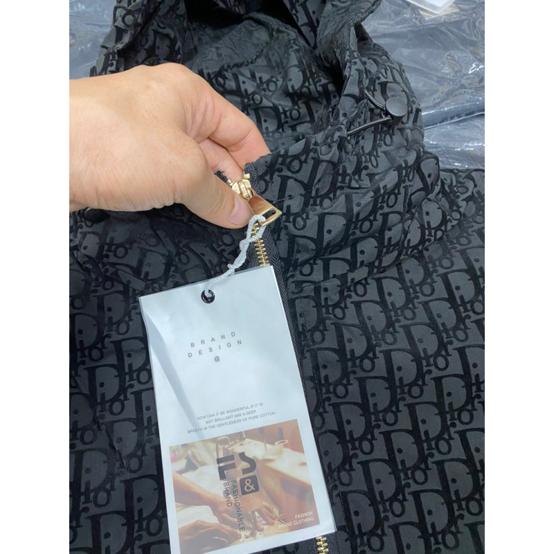 Áo khoác gió có mũ Dior