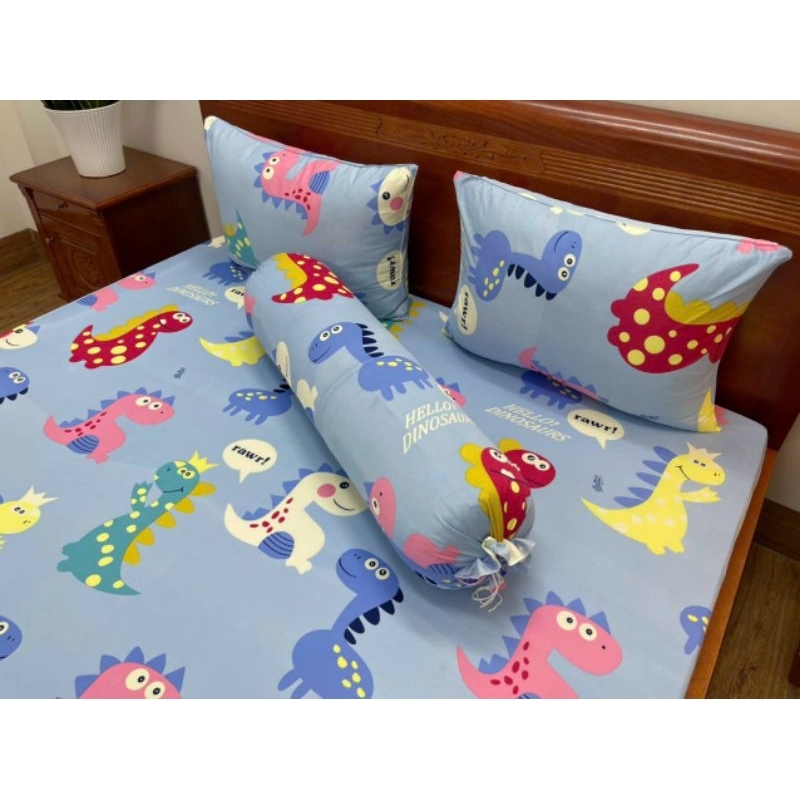 Vải may drap và vỏ gối thun lạnh Hàn Quốc. ib shop gửi thêm mẫu