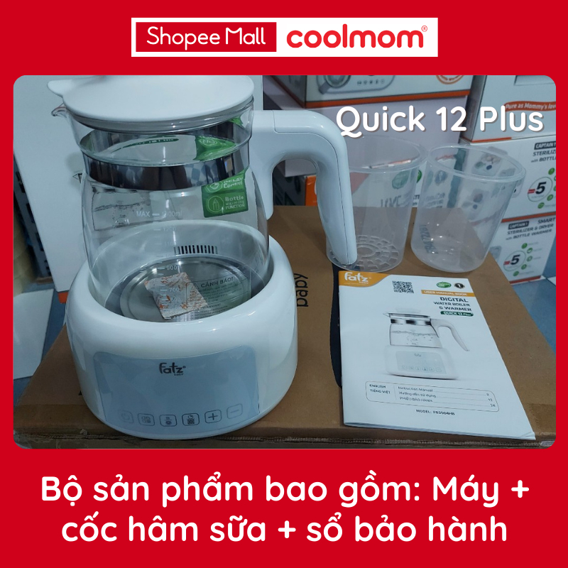 Máy đun và hâm nước pha sữa điện tử FATZ BABY Quick (đủ loại)