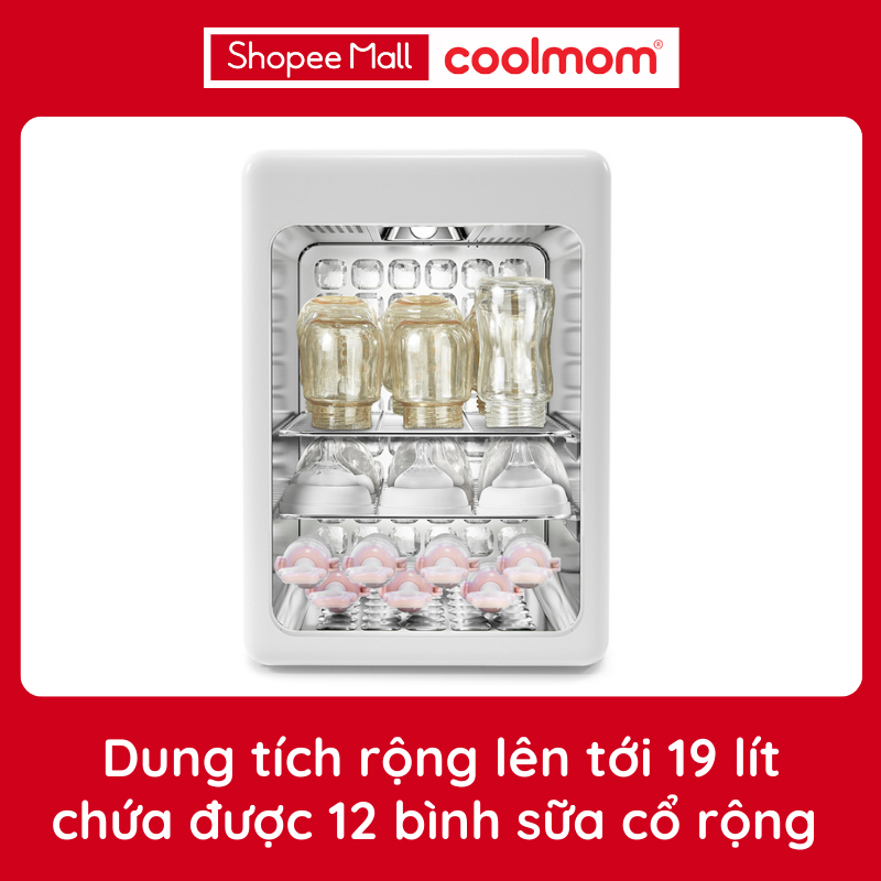 Máy tiệt trùng sấy khô UVC - LED Fatzbaby KING 3 FB4733BT 19 lít