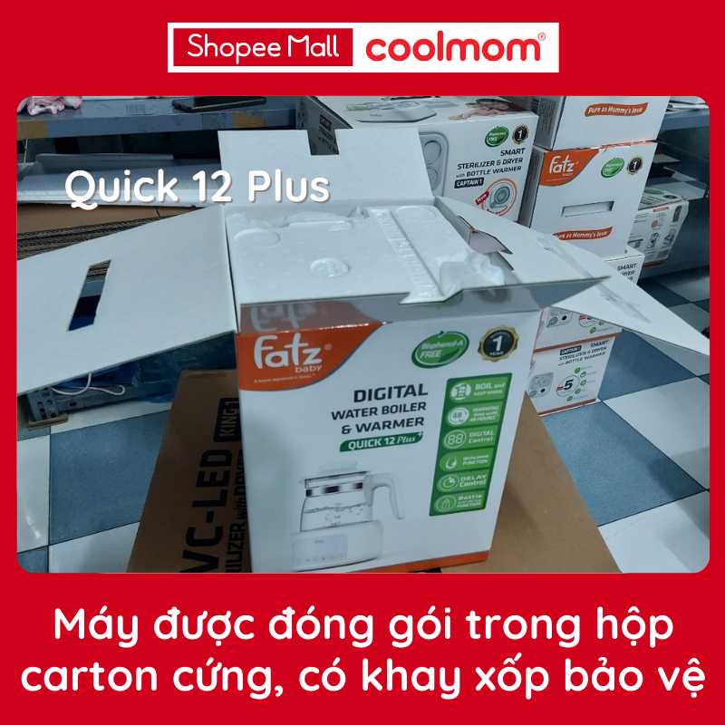 Máy đun và hâm nước pha sữa điện tử FATZ BABY Quick (đủ loại)