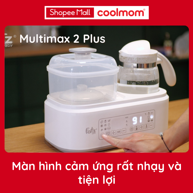 Máy tiệt trùng, hâm sữa, đun nước đa năng Fatzbaby Multimax (đủ loại)