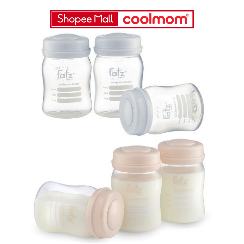 Bộ 3 bình trữ sữa mẹ 150ml FatzBaby / FB0120N