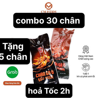 Combo 30 chân gà ủ vị cm food