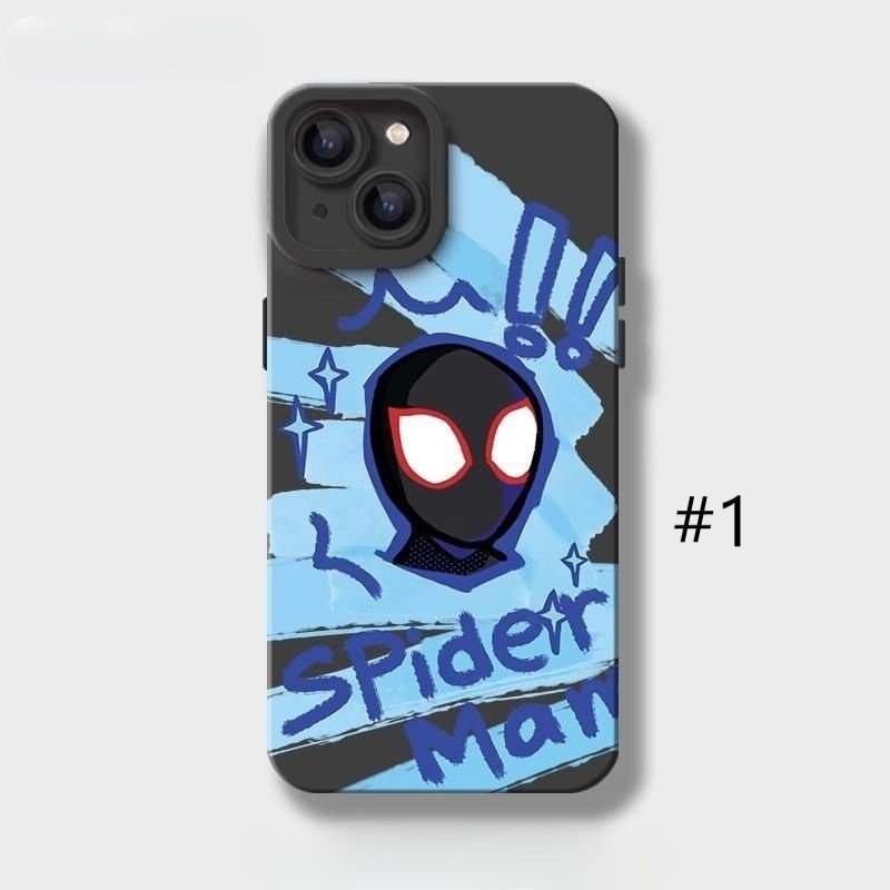 Ốp lưng iphone Marvel Spiderman cho máy iphone 6 7 8 Plus X Xr XsM 11 12 13 14 15 ProMax Phukiengiacucre CL154
