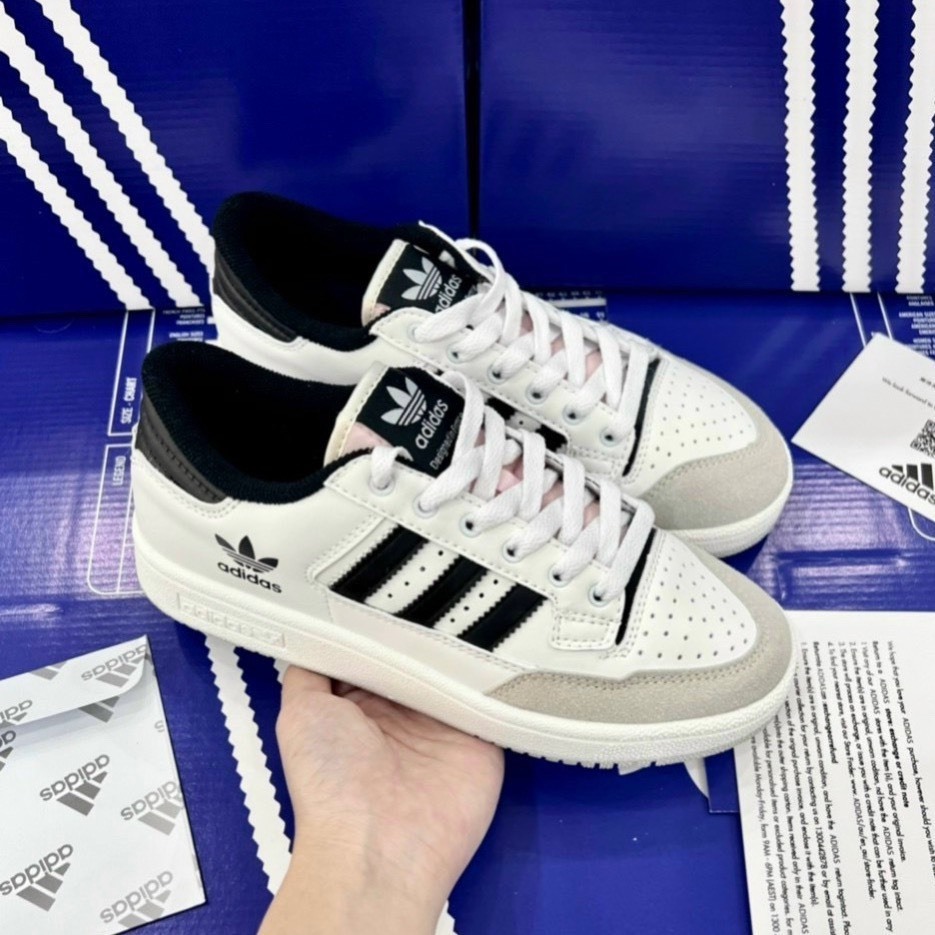 Giày Adidas Forum 85 Low màu đen,giày sneaker nam nữ hàng cao cấp full SIZE