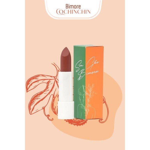 Son Dưỡng Bimore Màu Hồng Gỗ Số 29 Son Bán Lý Màu Mịn Dưỡng Môi