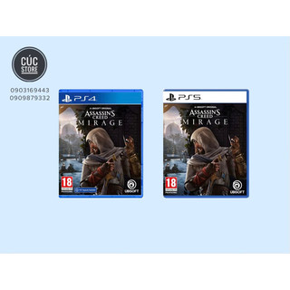 Đĩa chơi game ps4/ ps5: assassin’s creed: mirage