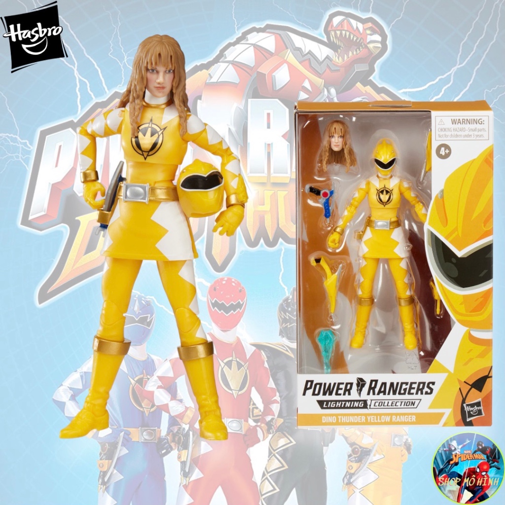 Mô Hình Power Ranger Lightning Collection Dino Thunder Yellow Ranger Hasbro