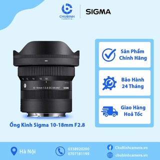 Ống kính góc rộng sigma 10-18mm f2.8 dc dn | chính hãng