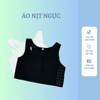 [CÓ SẴN] Áo Bó Ngực Cho Nam, Áo Ngực Tomboy Ngắn Ba Lỗ Không Viền Thun Mềm (Có Che Tên Sản Phẩm)